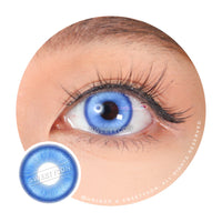 Sweety Magic Pop Brilliant Blue (1 lens/pack)-Colored Contacts-UNIQSO Canada