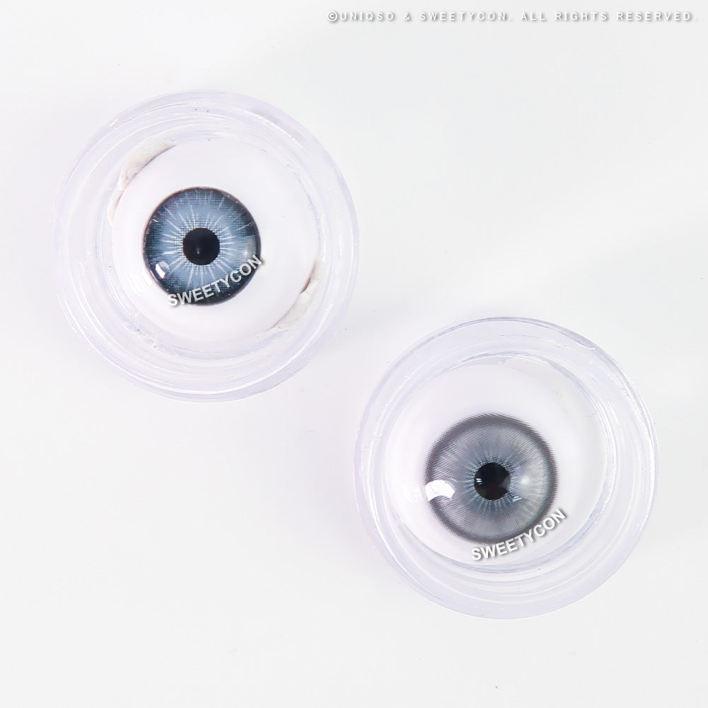 Sweety Magic Pop Grey (1 lens/pack)-Colored Contacts-UNIQSO Canada