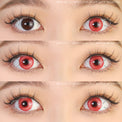 Sweety Magic Pop Red (1 lens/pack)-Colored Contacts-UNIQSO Canada