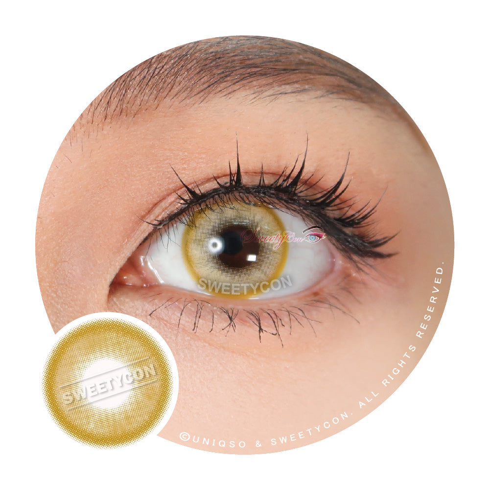 Sweety Magic Pop Yellow (1 lens/pack)-Colored Contacts-UNIQSO Canada