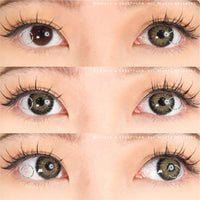 Sweety Magnificent Devils Triangle Black (1 lens/pack)-Colored Contacts-UNIQSO Canada