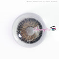 Sweety Magnificent Devils Triangle Black (1 lens/pack)-Colored Contacts-UNIQSO Canada