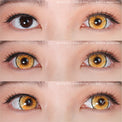 Sweety Mini Sclera Aquaman Yellow (1 lens/pack)-Mini Sclera Contacts-UNIQSO Canada