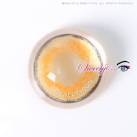 Sweety Mini Sclera Aquaman Yellow (1 lens/pack)-Mini Sclera Contacts-UNIQSO Canada