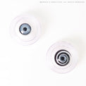 Sweety Mini Sclera Black Spiral (1 lens/pack)-Mini Sclera Contacts-UNIQSO Canada
