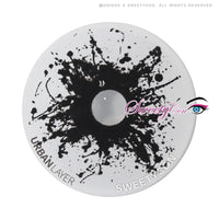 Sweety Mini Sclera Black Splash (1 lens/pack)-Mini Sclera Contacts-UNIQSO Canada