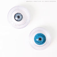 Sweety Mini Sclera Blue Devil (1 lens/pack)-Mini Sclera Contacts-UNIQSO Canada