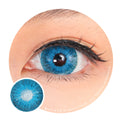 Sweety Mini Sclera Blue Devil (1 lens/pack)-Mini Sclera Contacts-UNIQSO Canada