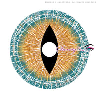 Sweety Mini Sclera Brown Lizard (1 lens/pack)-Mini Sclera Contacts-UNIQSO Canada