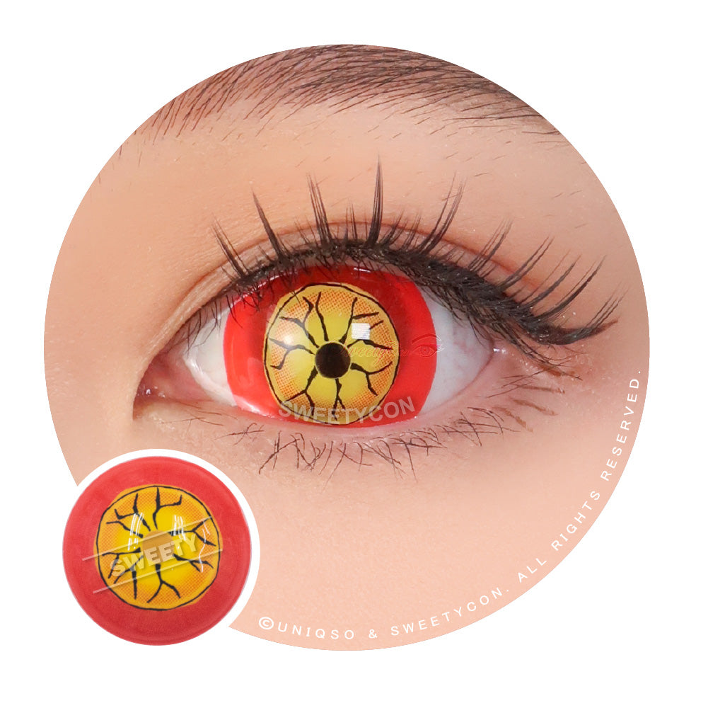 Sweety Mini Sclera Demon Eye (1 lens/pack)-Mini Sclera Contacts-UNIQSO Canada