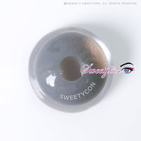 Sweety Mini Sclera Gray (1 lens/pack)-Mini Sclera Contacts-UNIQSO Canada