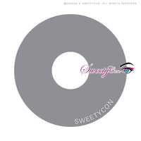 Sweety Mini Sclera Gray (1 lens/pack)-Mini Sclera Contacts-UNIQSO Canada
