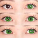Sweety Mini Sclera Green Devil (1 lens/pack)-Mini Sclera Contacts-UNIQSO Canada