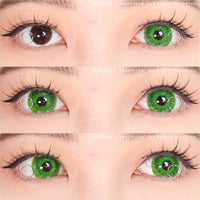 Sweety Mini Sclera Green Devil (1 lens/pack)-Mini Sclera Contacts-UNIQSO Canada