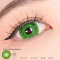 Sweety Mini Sclera Green Devil (1 lens/pack)-Mini Sclera Contacts-UNIQSO Canada