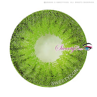 Sweety Mini Sclera Green Devil (1 lens/pack)-Mini Sclera Contacts-UNIQSO Canada