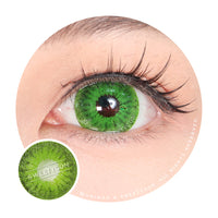 Sweety Mini Sclera Green Devil (1 lens/pack)-Mini Sclera Contacts-UNIQSO Canada