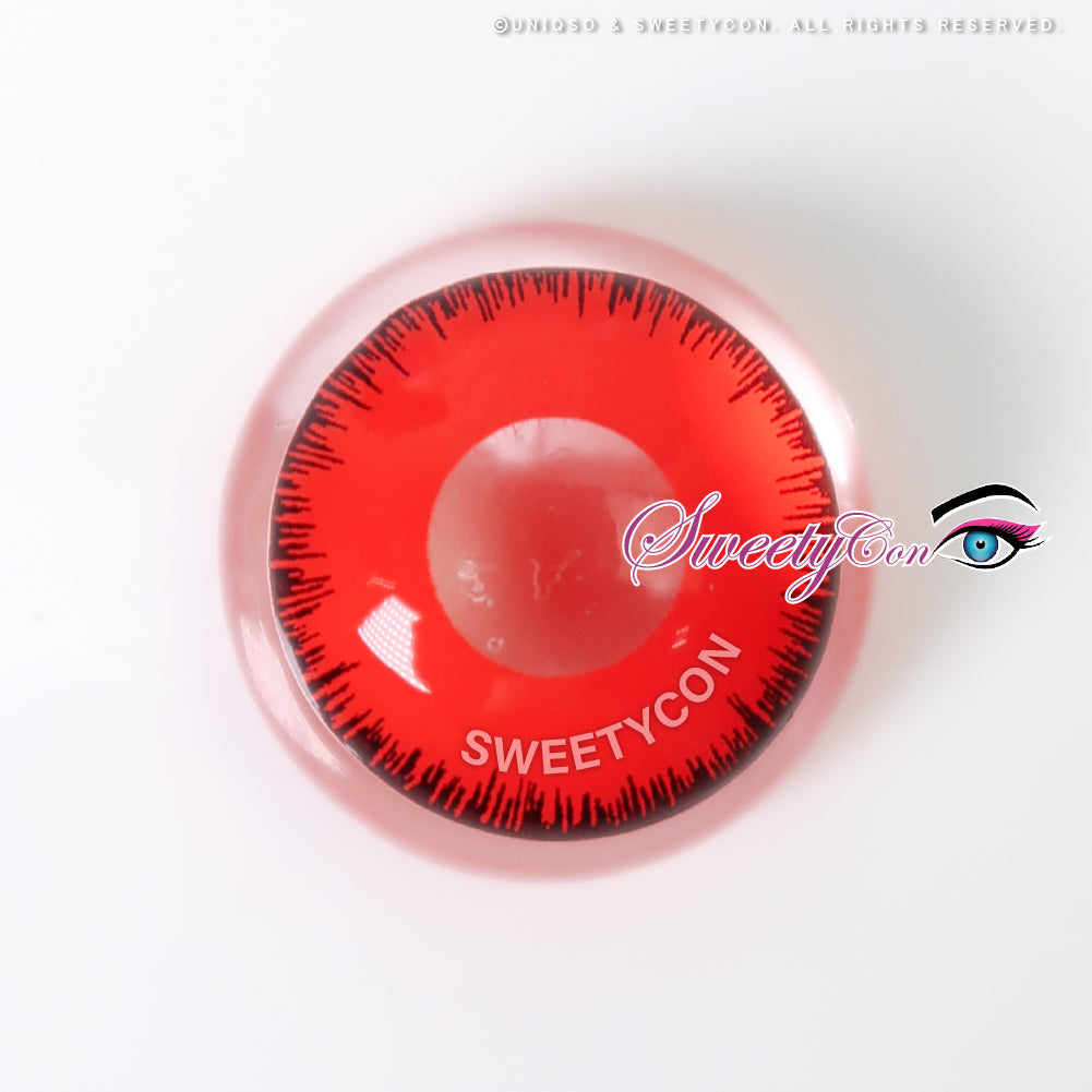 Sweety Mini Sclera Mystic Red (1 lens/pack)-Mini Sclera Contacts-UNIQSO Canada