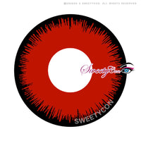 Sweety Mini Sclera Mystic Red (1 lens/pack)-Mini Sclera Contacts-UNIQSO Canada