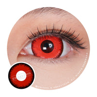 Sweety Mini Sclera Mystic Red (1 lens/pack)-Mini Sclera Contacts-UNIQSO Canada