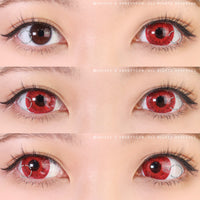 Sweety Mini Sclera Red Devil (1 lens/pack)-Mini Sclera Contacts-UNIQSO Canada