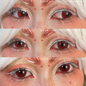 Sweety Mini Sclera Red Devil (1 lens/pack)-Mini Sclera Contacts-UNIQSO Canada