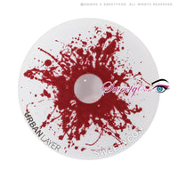 Sweety Mini Sclera Red Splash (1 lens/pack)-Mini Sclera Contacts-UNIQSO Canada