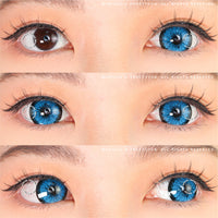 Sweety Mini Sclera Tokyo N Blue (1 lens/pack)-Mini Sclera Contacts-UNIQSO Canada