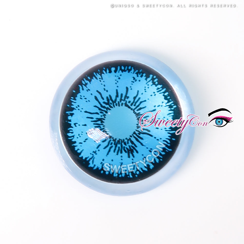 Sweety Mini Sclera Tokyo N Blue (1 lens/pack)-Mini Sclera Contacts-UNIQSO Canada