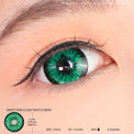 Sweety Mini Sclera Tokyo N Green(1 lens/pack)-Mini Sclera Contacts-UNIQSO Canada