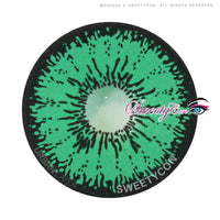 Sweety Mini Sclera Tokyo N Green(1 lens/pack)-Mini Sclera Contacts-UNIQSO Canada