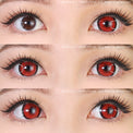 Sweety Mini Sclera Tokyo N Red (1 lens/pack)-Mini Sclera Contacts-UNIQSO Canada