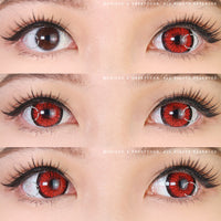 Sweety Mini Sclera Tokyo N Red (1 lens/pack)-Mini Sclera Contacts-UNIQSO Canada