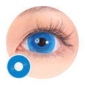Sweety Mini Sclera UV Glow Blue (1 lens/pack)-Mini Sclera Contacts-UNIQSO Canada