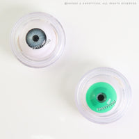 Sweety Mini Sclera UV Glow Green (1 lens/pack)-Mini Sclera Contacts-UNIQSO Canada