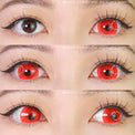 Sweety Mini Sclera UV Glow Red (1 lens/pack)-Mini Sclera Contacts-UNIQSO Canada