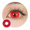 Sweety Mini Sclera UV Glow Red (1 lens/pack)-Mini Sclera Contacts-UNIQSO Canada