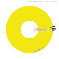 Sweety Mini Sclera UV Glow Yellow (1 lens/pack)-Mini Sclera Contacts-UNIQSO Canada