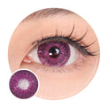 Sweety Mini Sclera Violet Devil (1 lens/pack)-Mini Sclera Contacts-UNIQSO Canada