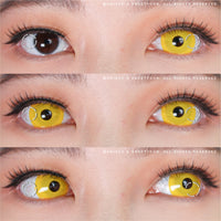Sweety Mini Sclera Yellow (1 lens/pack)-Mini Sclera Contacts-UNIQSO Canada