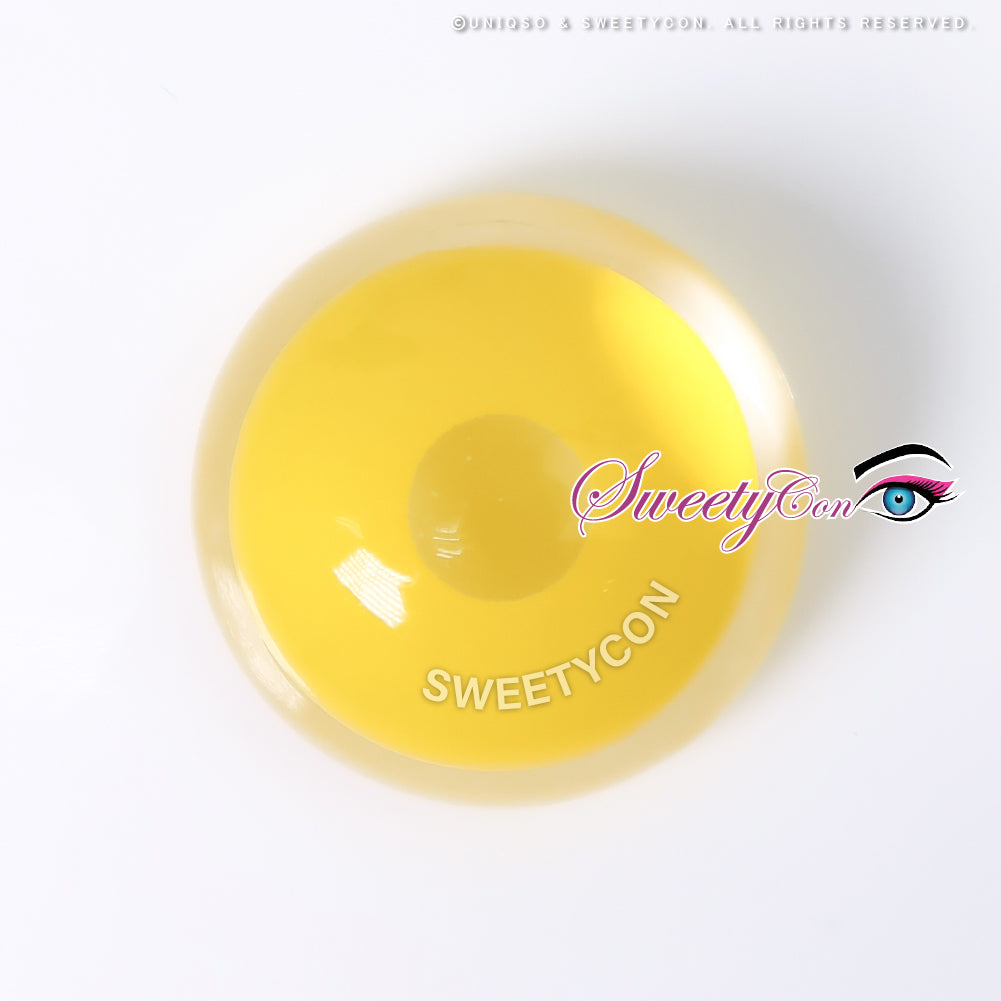 Sweety Mini Sclera Yellow (1 lens/pack)-Mini Sclera Contacts-UNIQSO Canada