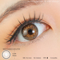 Sweety Momoco Love Letter (1 lens/pack)-Colored Contacts-UNIQSO Canada