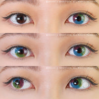 Sweety Multil Rainbow (1 lens/pack)-Colored Contacts-UNIQSO Canada
