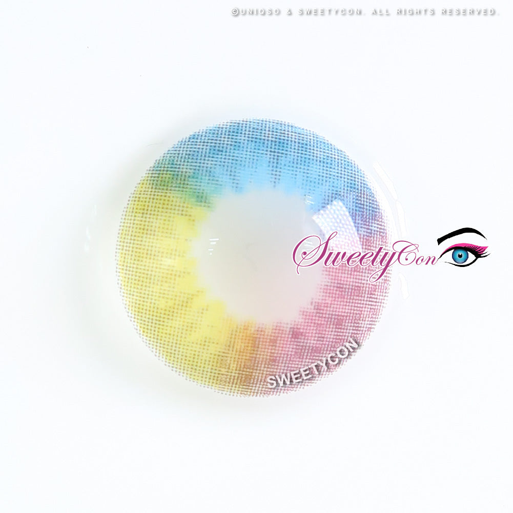Sweety Multil Rainbow (1 lens/pack)-Colored Contacts-UNIQSO Canada