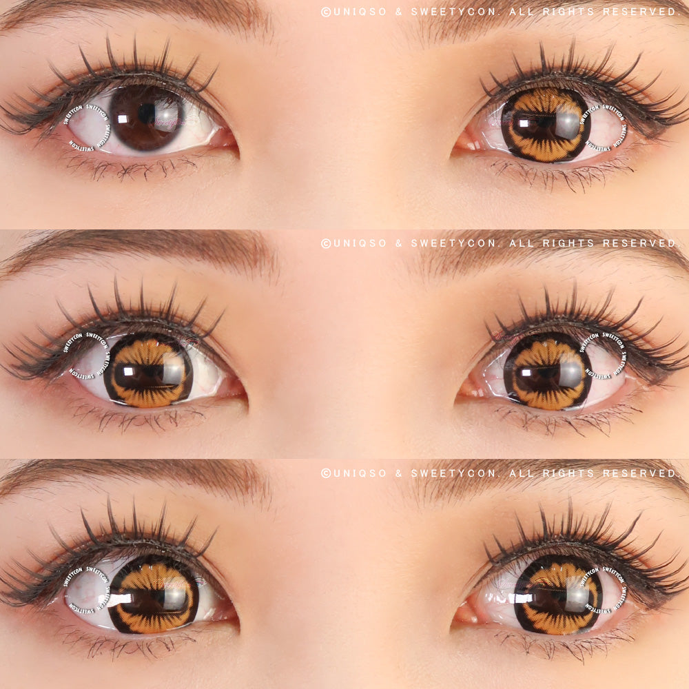 Sweety Mystic Goat Eye (1 lens/pack)-Colored Contacts-UNIQSO Canada