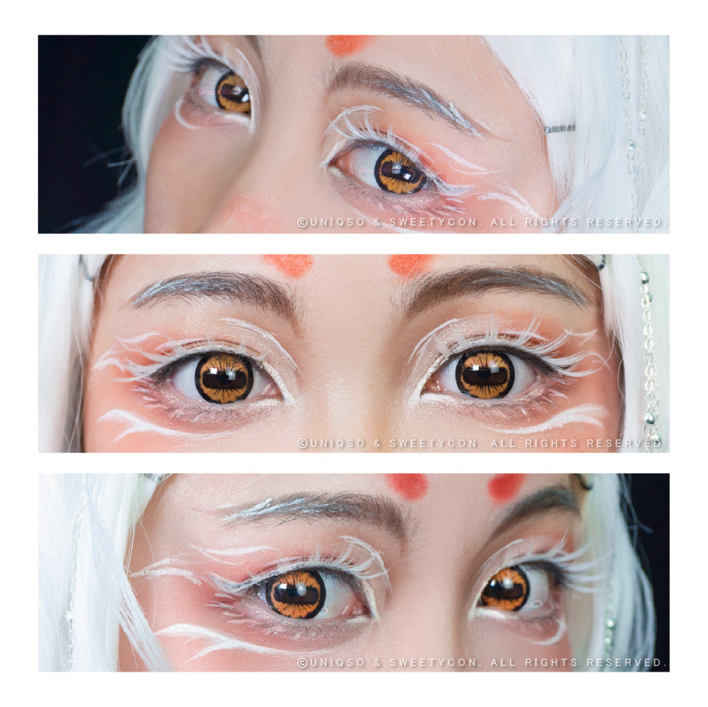 Sweety Mystic Goat Eye (1 lens/pack)-Colored Contacts-UNIQSO Canada