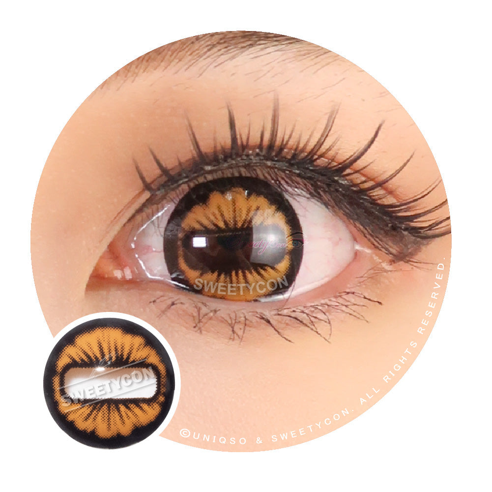 Sweety Mystic Goat Eye (1 lens/pack)-Colored Contacts-UNIQSO Canada