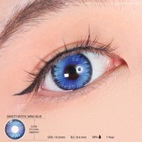 Sweety Mystic Wing Blue (1 lens/pack)-Colored Contacts-UNIQSO Canada