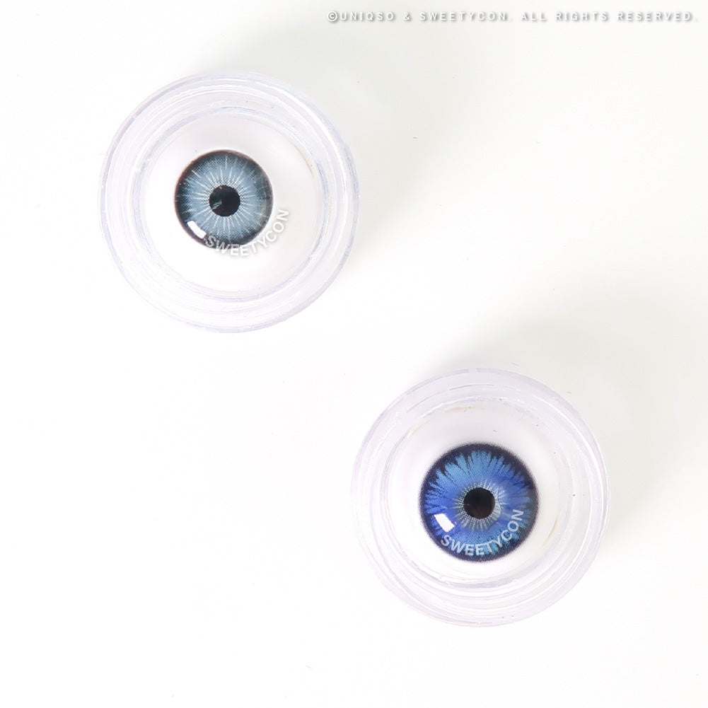 Sweety Mystic Wing Blue (1 lens/pack)-Colored Contacts-UNIQSO Canada