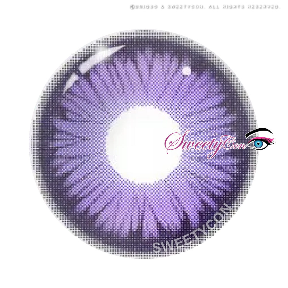 Sweety Mystic Wing Violet (1 lens/pack)-Colored Contacts-UNIQSO Canada